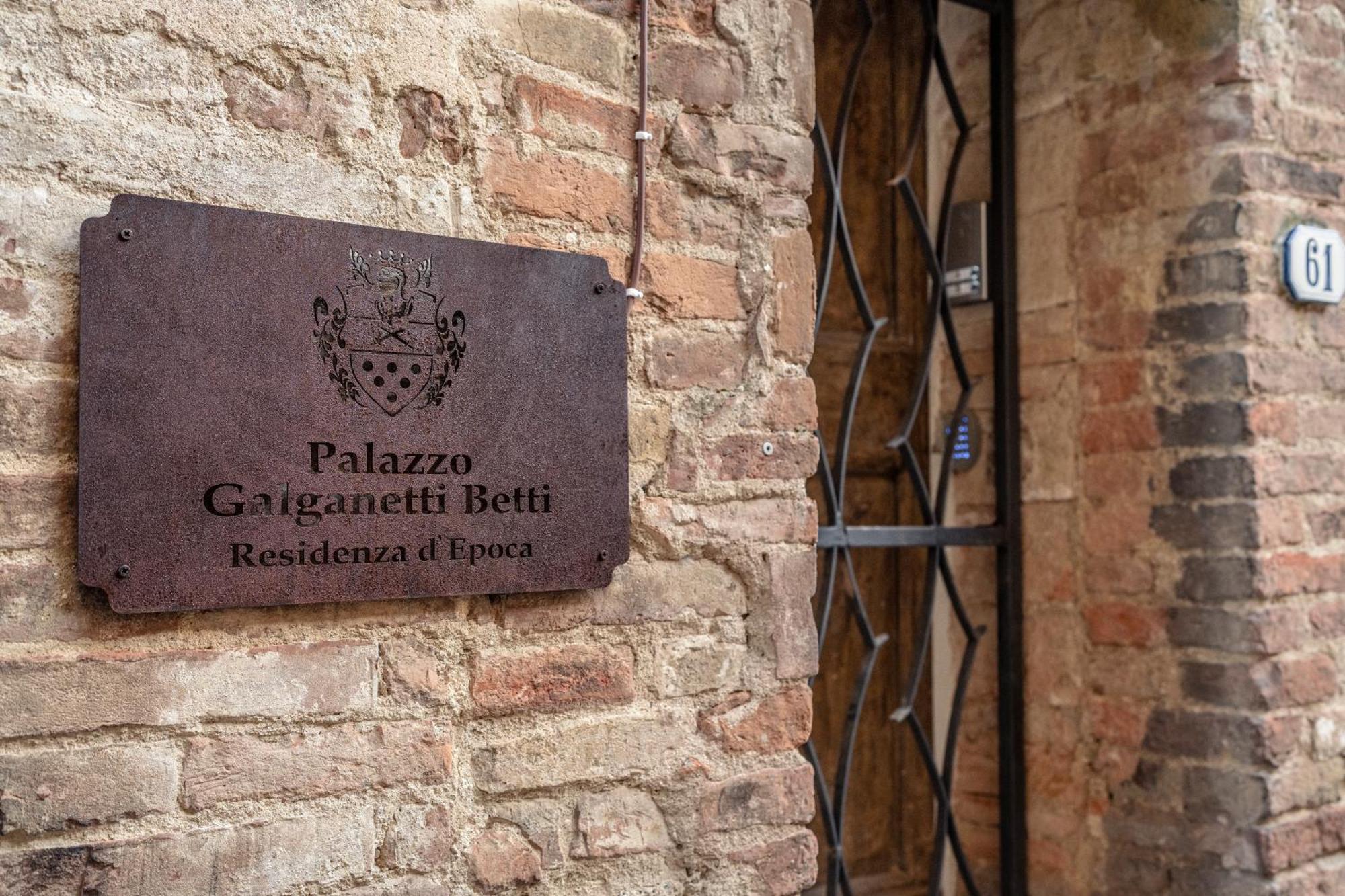コッレ・ヴァル・デルザ Palazzo Galganetti Bettiヴィラ エクステリア 写真